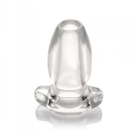 Gape Glory Clear Hollow Anal Plug Large