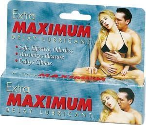 Extra Maximum Delay Lube 1.5 oz